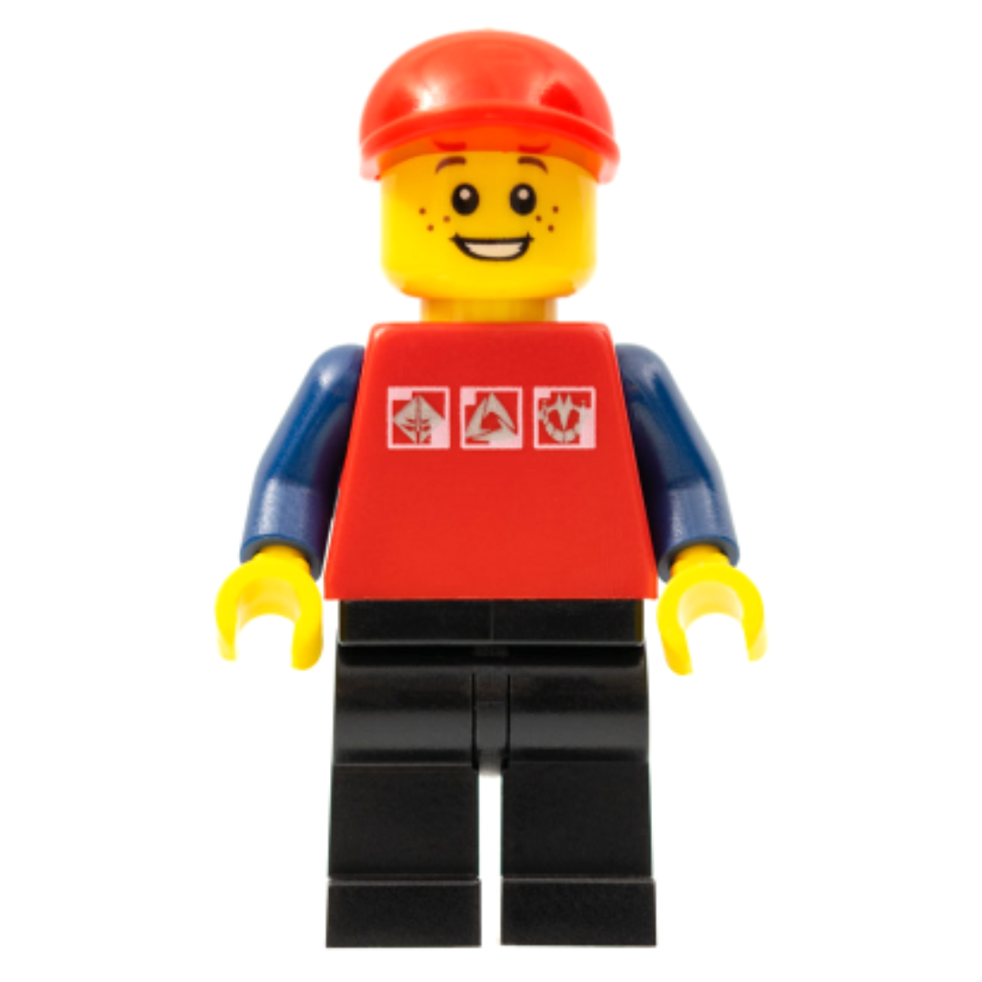 Red Shirt with 3 Silver Logos - CTY0447