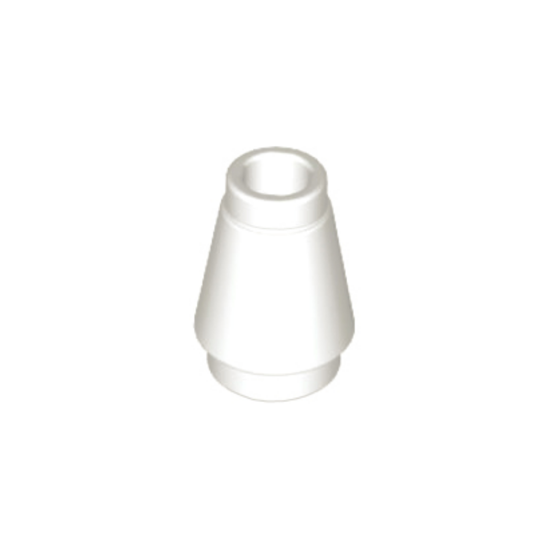 Cone 1 x 1 with Top Groove - 4589b