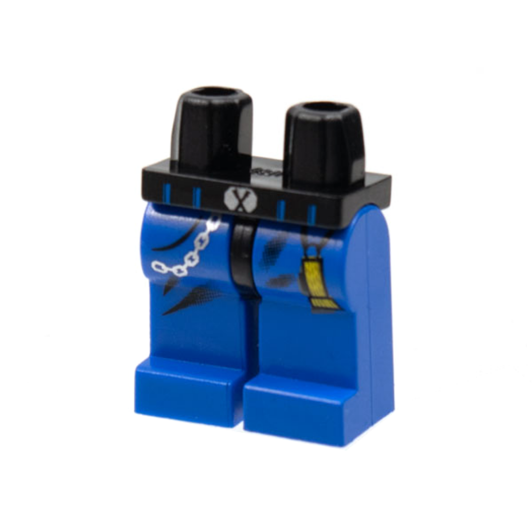 Hips and Blue Legs with Flashlight and Chain Pattern - 970c07pb03