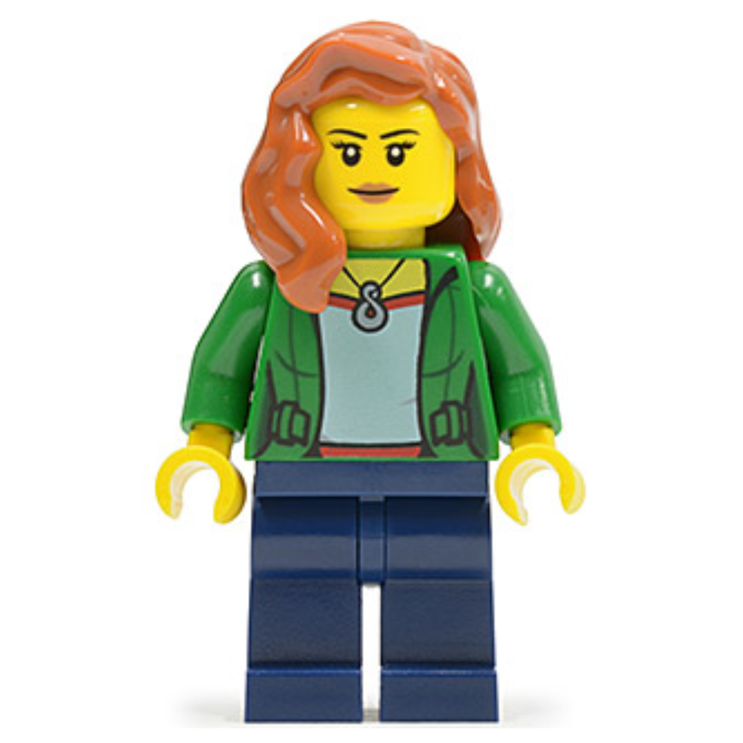 Female Green Jacket - CTY0545