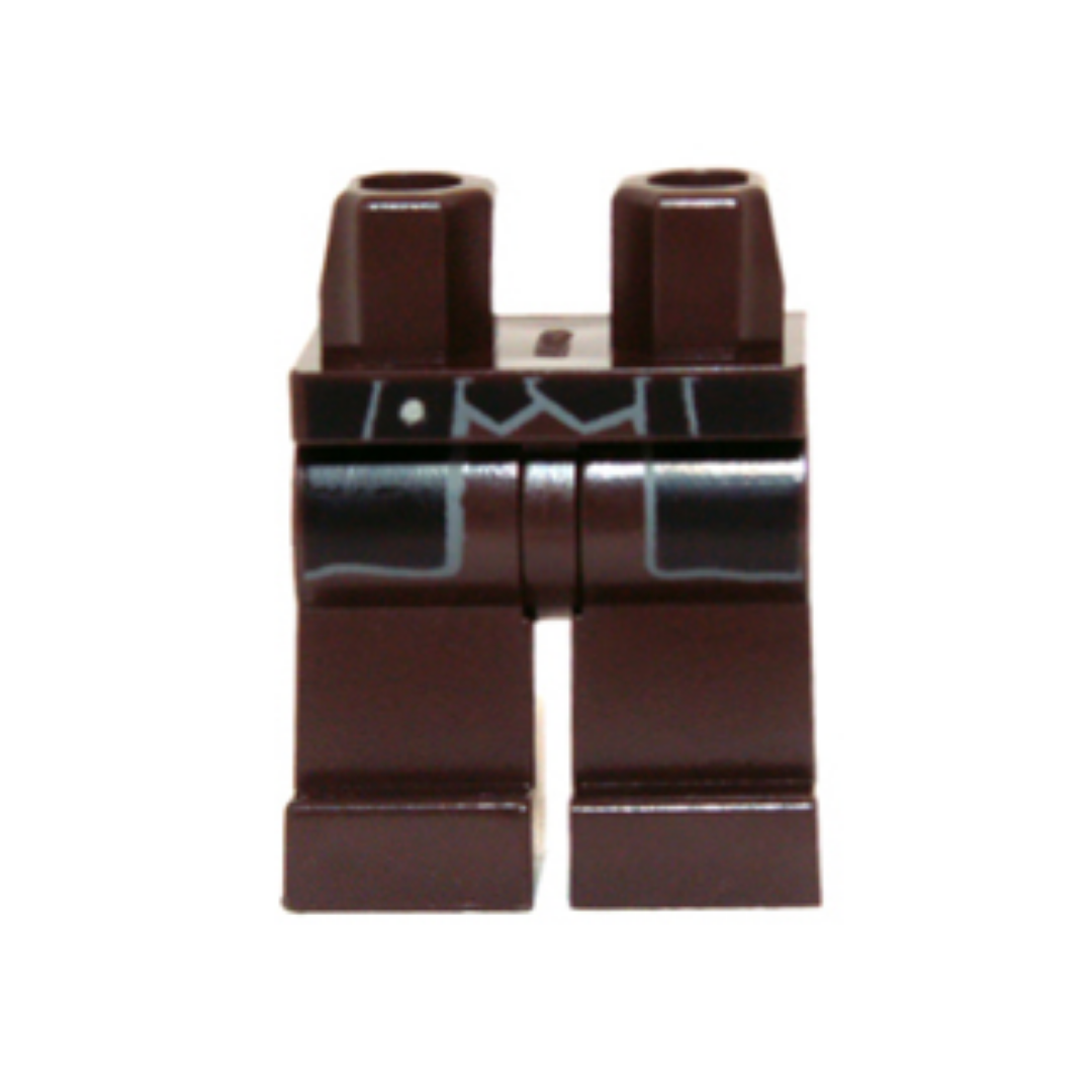 Hips and Legs with Black Vest and Coattails Pattern - 970c00pb0251