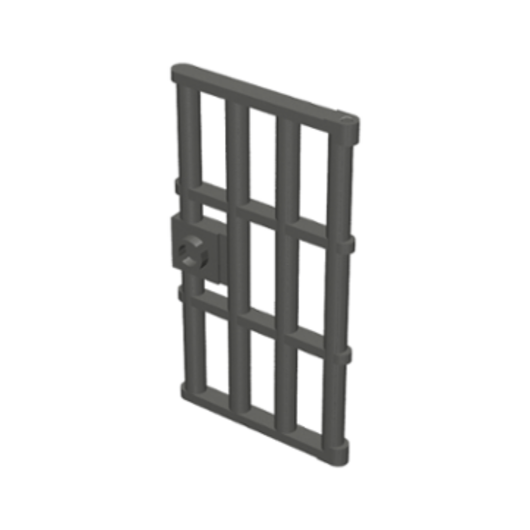 Door 1 x 4 x 6 Barred with Stud Handle - 60621