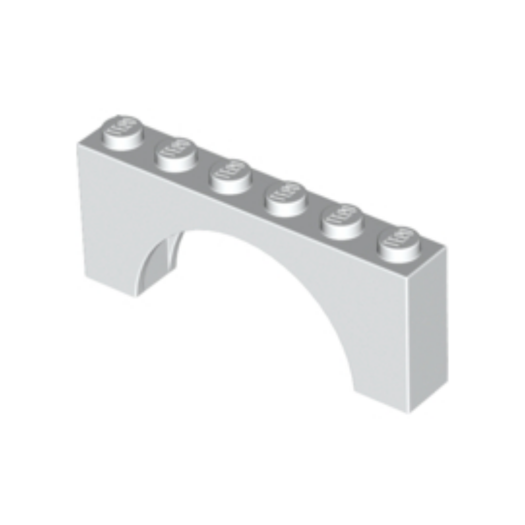 Arch 1 x 6 x 2 - Thick Top with Reinforced Underside - 3307