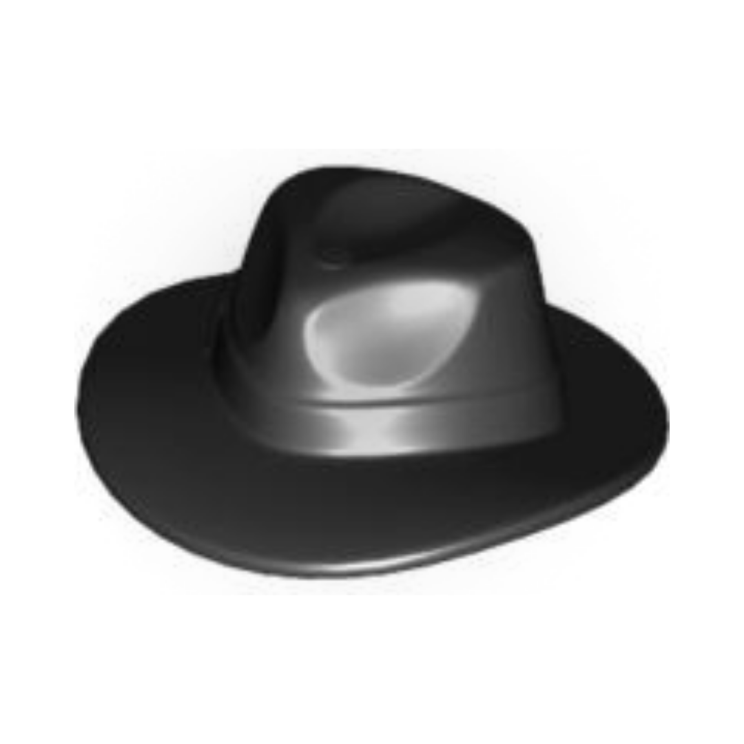 Headgear Hat, Wide Brim Outback Style (Fedora) - 61506