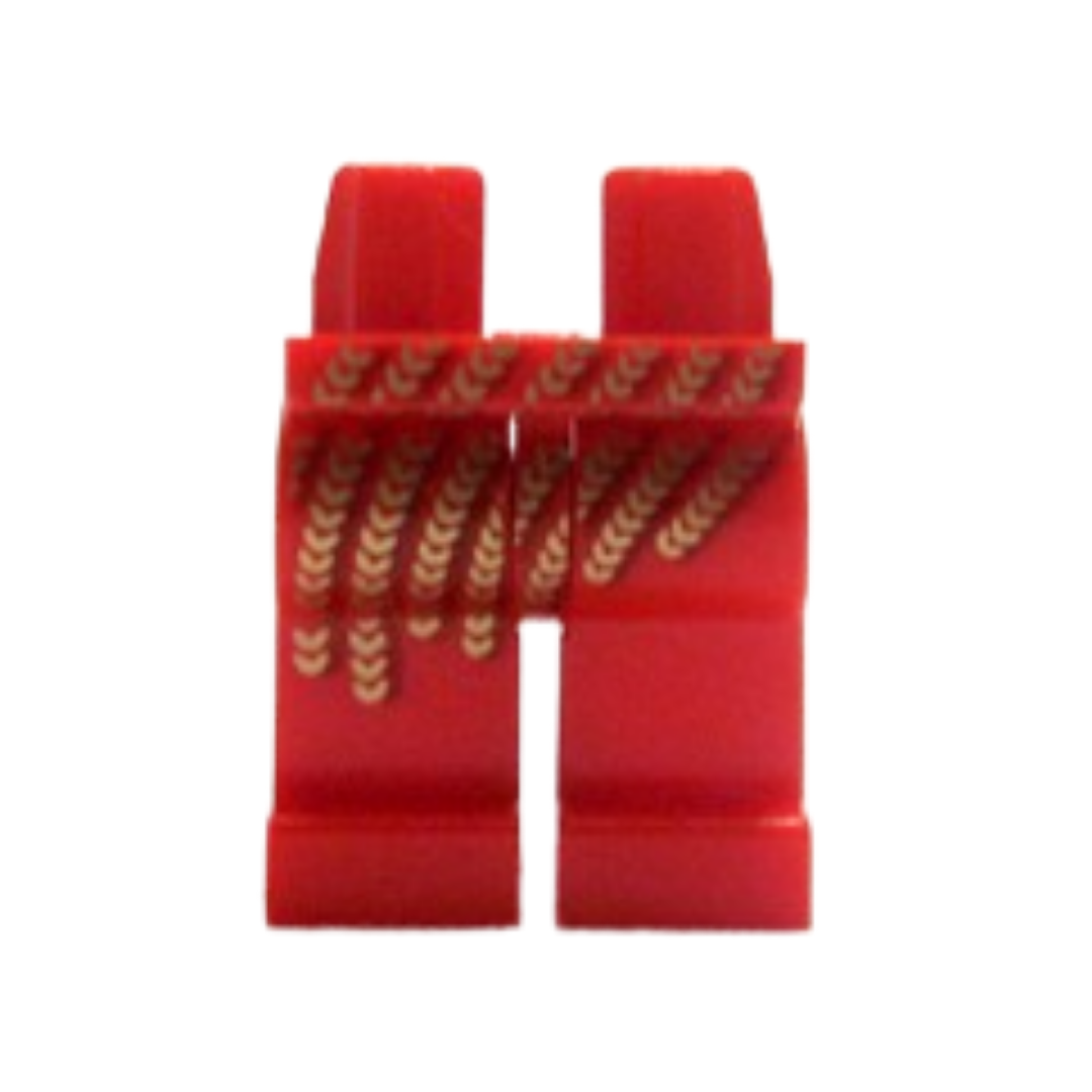 Hips and Legs with Gold Sequins Pattern - 970c00pb0050