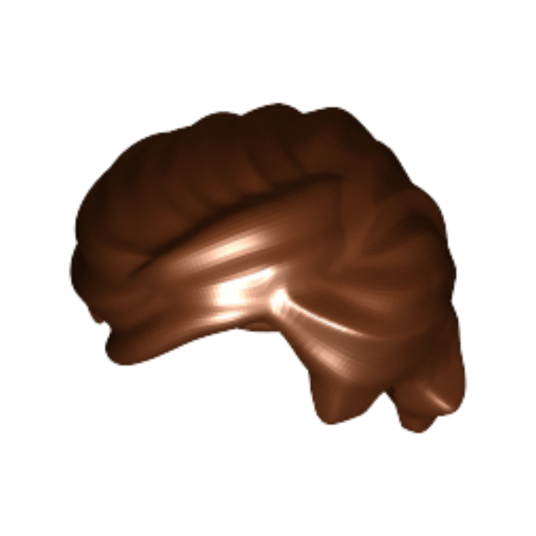 Hair Swept Back Tousled - 61183