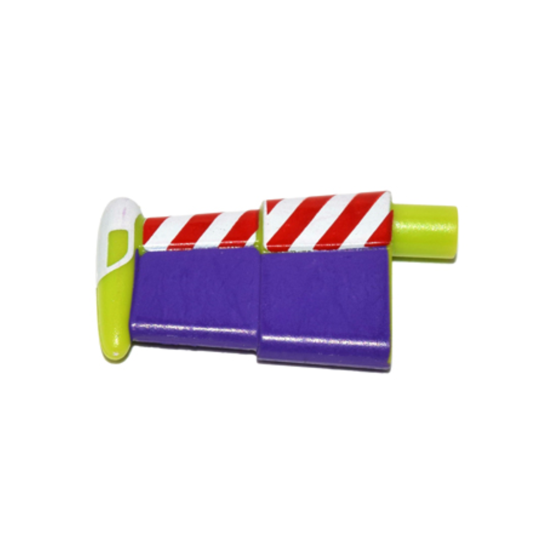 Wing Mechanical with Red and White Danger Stripes and Purple Surface Pattern - 88065pb01
