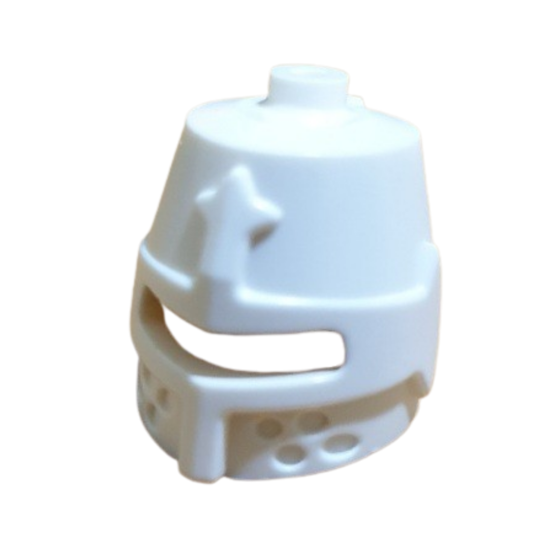 Headgear Helmet Castle Closed with Eye Slit (Great Helm / Barrel Helm) - 89520