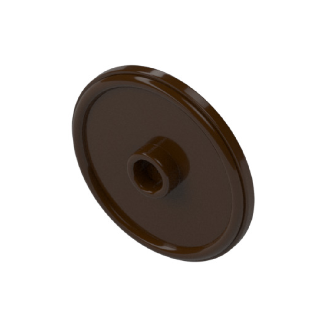 Shield Circular / Round Rimmed Face with Stud - 91884