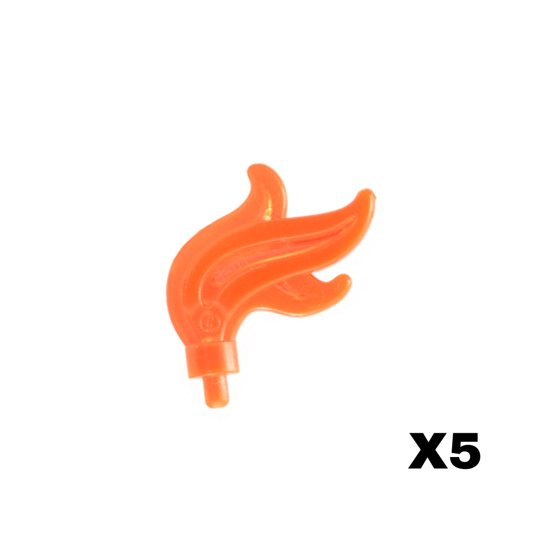 Plume Feather Triple Compact / Flame / Water with Small Pin - 64647