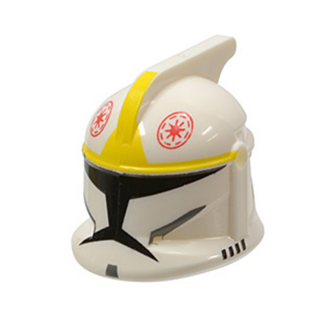 Headgear Helmet SW Clone Trooper with Holes, Clone Pilot Pattern - 61189pb01