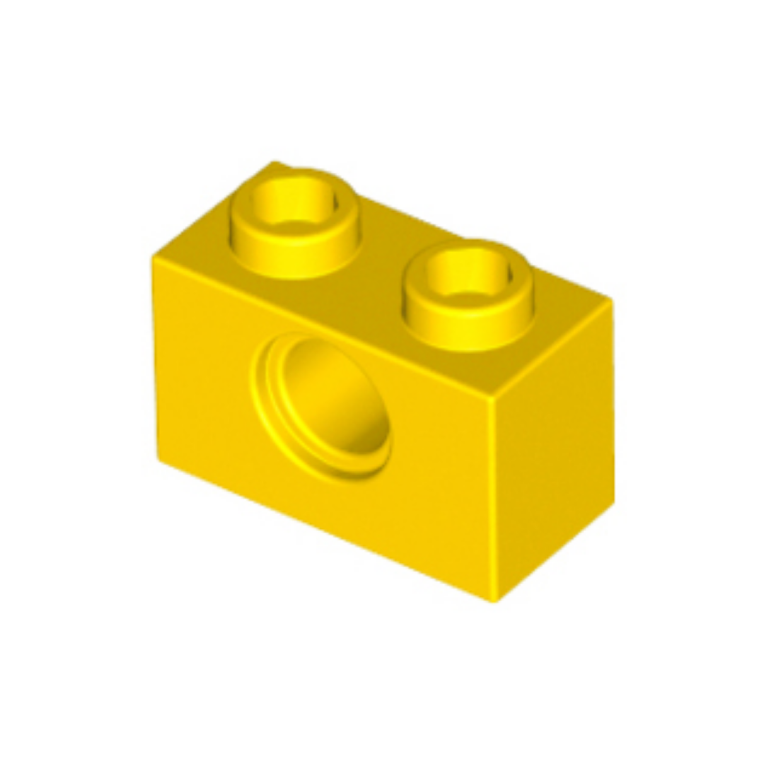 Technic, Brick 1 x 2 with Hole - 3700