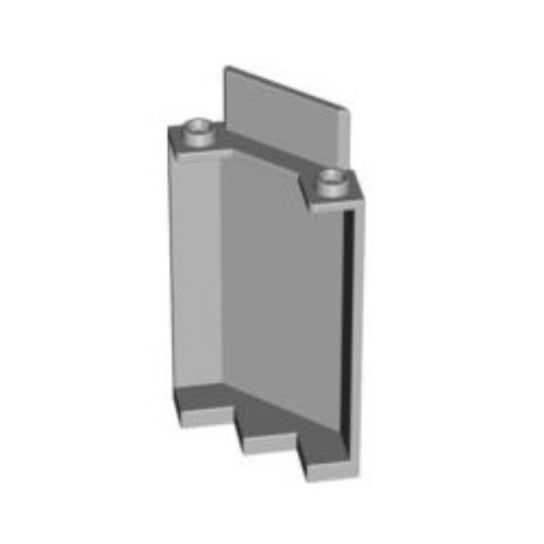 Panel 3 x 3 x 6 Corner Wall without Bottom Indentations - 87421