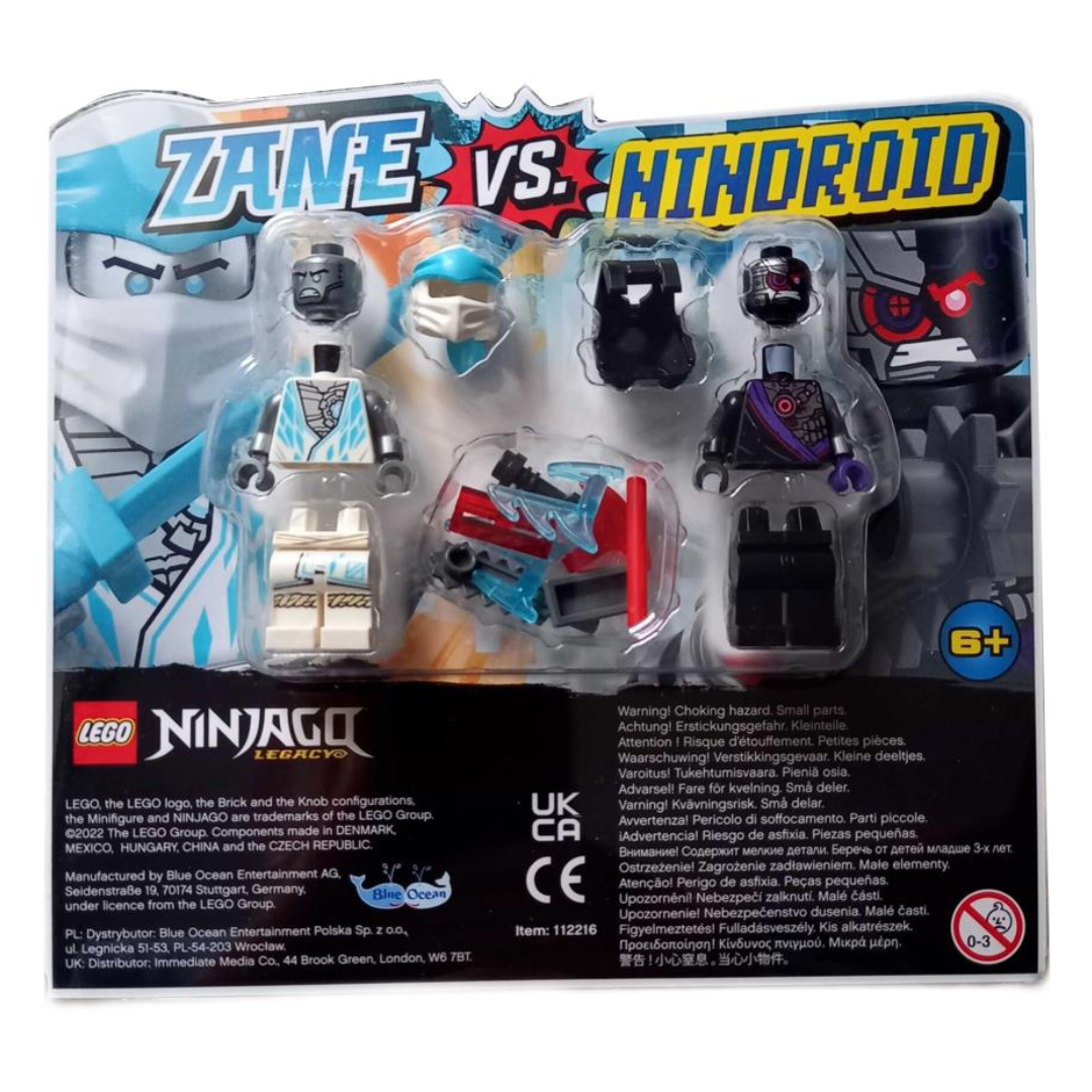 Zane vs. Nindroid blister pack - 112216-1