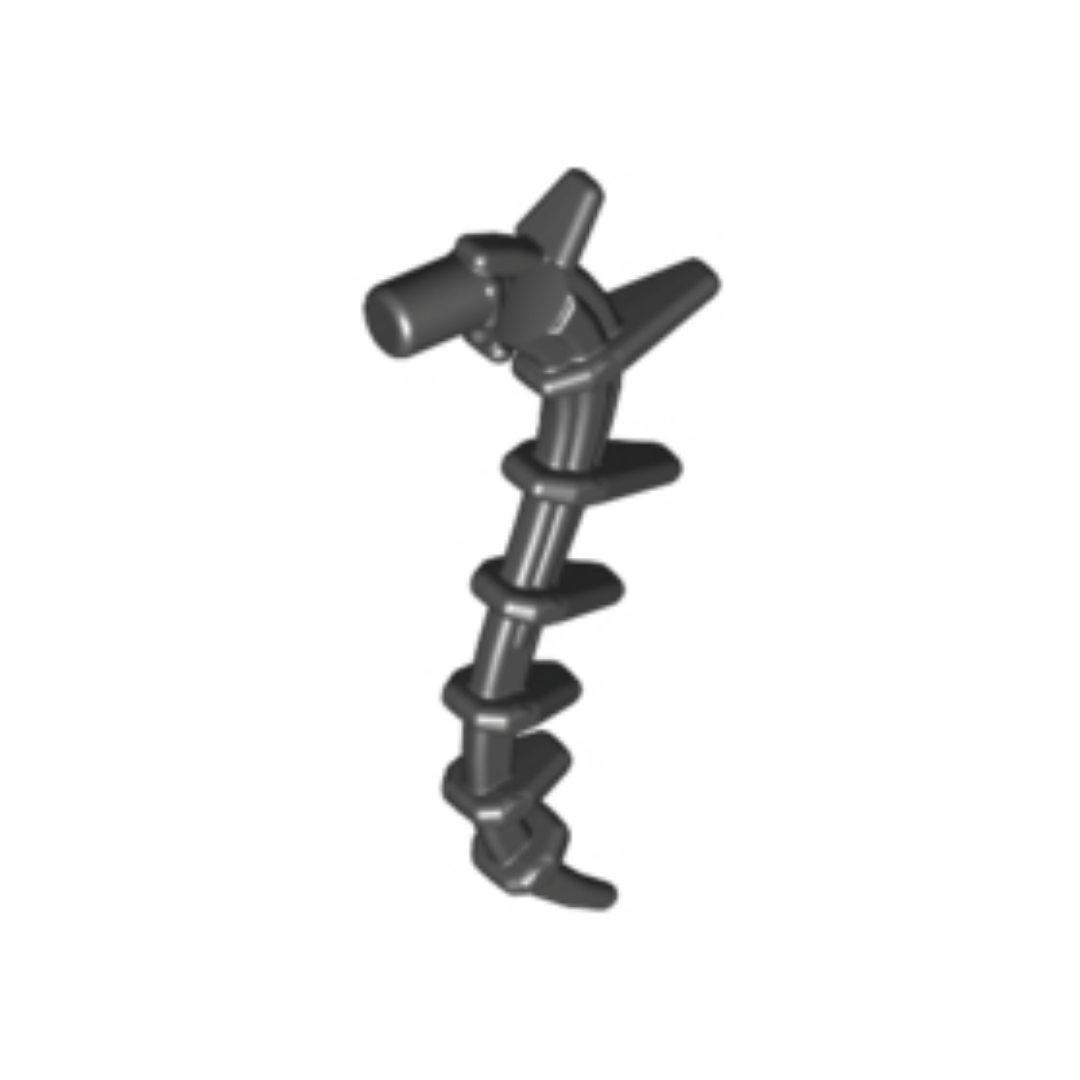 Plant Vine Seaweed / Appendage Spiked / Bionicle Spine - 55236