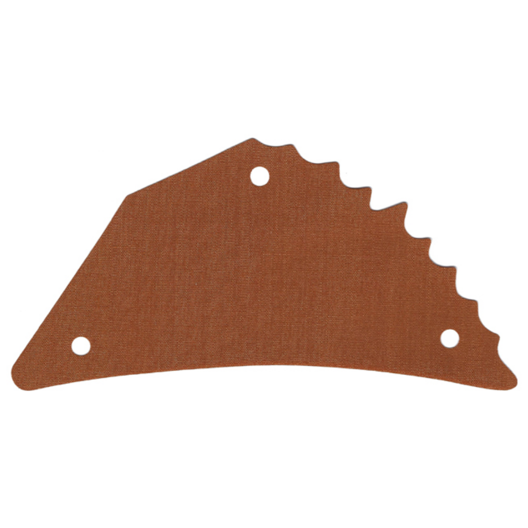 Dark Orange Cloth Sail Triangular with Tattered Edge (Ewok Glider Wing) - 86297