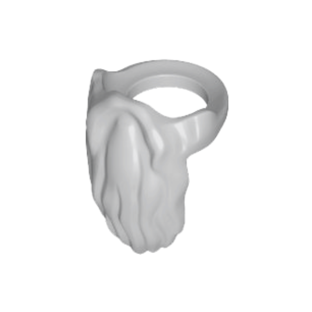 Beard, Rounded End - 10052