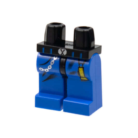 Hips and Blue Legs with Flashlight and Chain Pattern - 970c07pb03