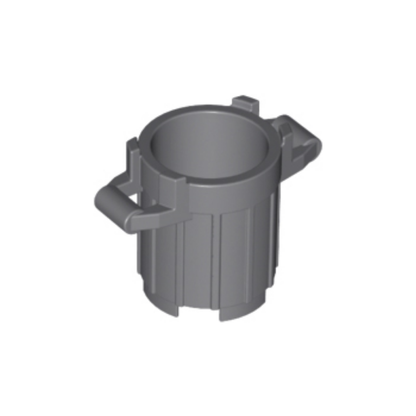 Container, Trash Can with 4 Cover Holders - 92926