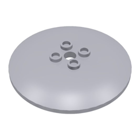 Dish 6 x 6 Inverted (Radar) - Hollow Studs - 44375a