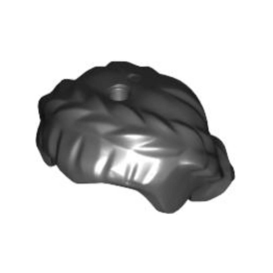 Hair Female Short, Braided on Sides, Hole on Top - 64807