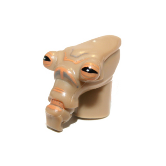Head, Modified SW Geonosian with Black Eyes Pattern - 92751pb01
