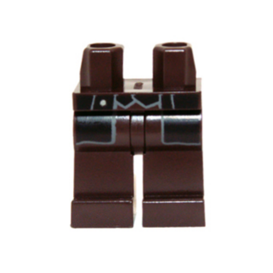 Hips and Legs with Black Vest and Coattails Pattern - 970c00pb0251