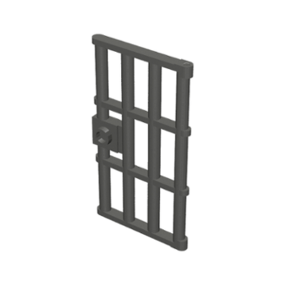 Door 1 x 4 x 6 Barred with Stud Handle - 60621