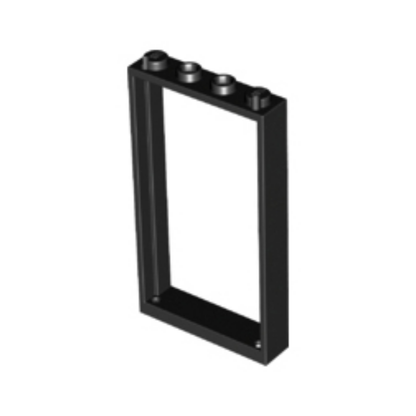 Door, Frame 1 x 4 x 6 with 2 Holes on Top and Bottom - 60596