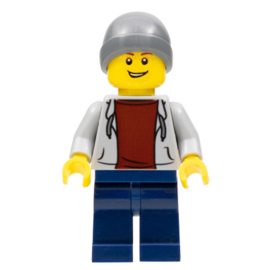 Male with Gray Hoodie - CTY0654