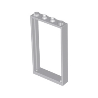 Door, Frame 1 x 4 x 6 with 2 Holes on Top and Bottom - 60596