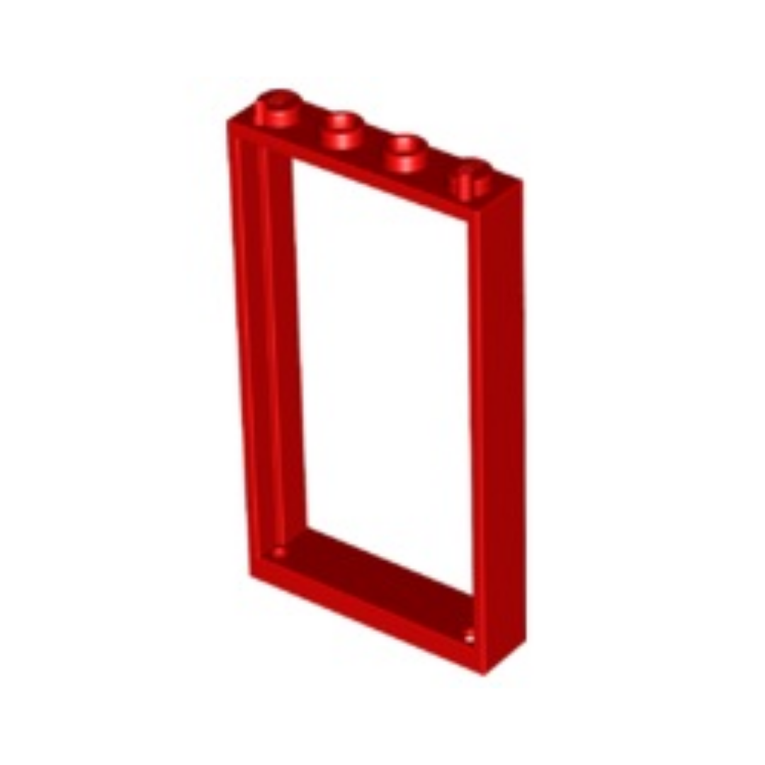 Door, Frame 1 x 4 x 6 with 2 Holes on Top and Bottom - 60596