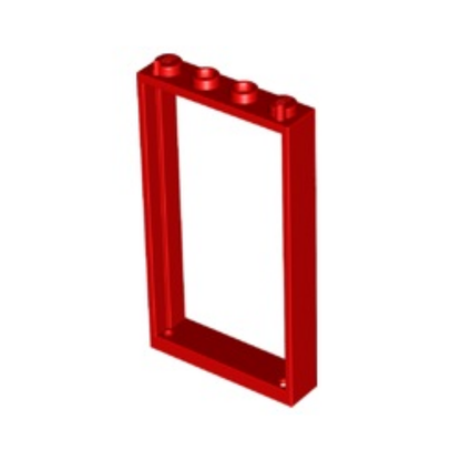 Door, Frame 1 x 4 x 6 with 2 Holes on Top and Bottom - 60596