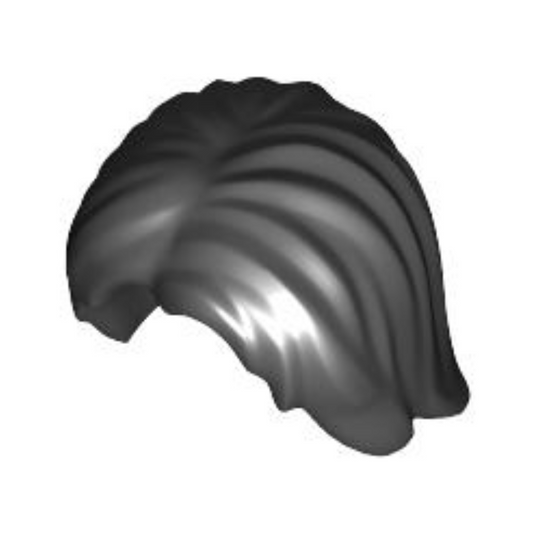 Hair Mid-Length Tousled with Center Part - 88283