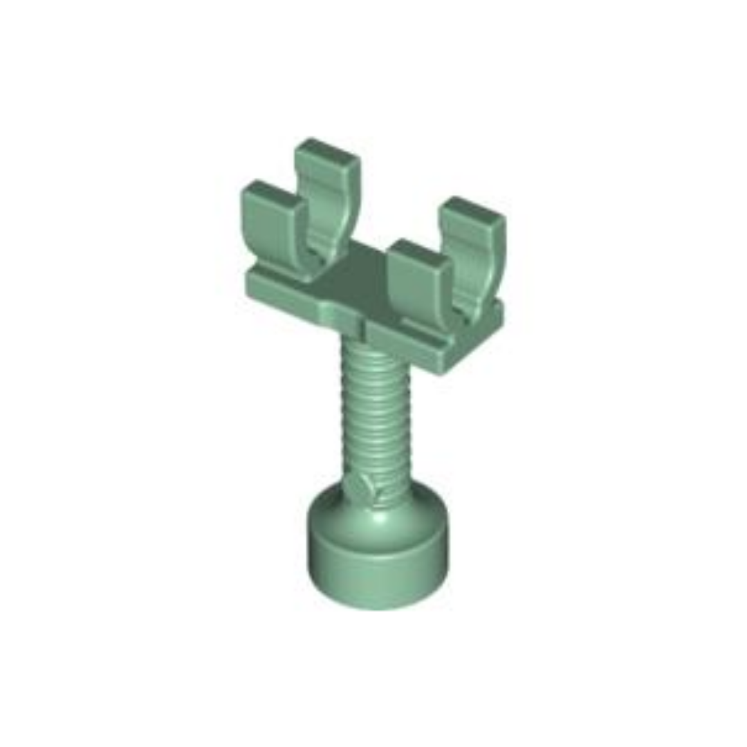 Bar 2L with 2 Clips and Top Stud Holder (Skeleton Leg Dementor Stand) - 48457