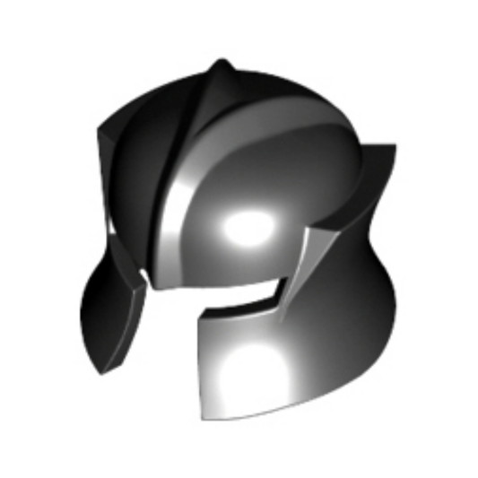 Headgear Helmet Castle Barbute with Angled Cheek Protection  - 48493