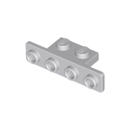 Bracket 1 x 2 - 1 x 4 with Rounded Corners - 2436b