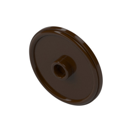 Shield Circular / Round Rimmed Face with Stud - 91884