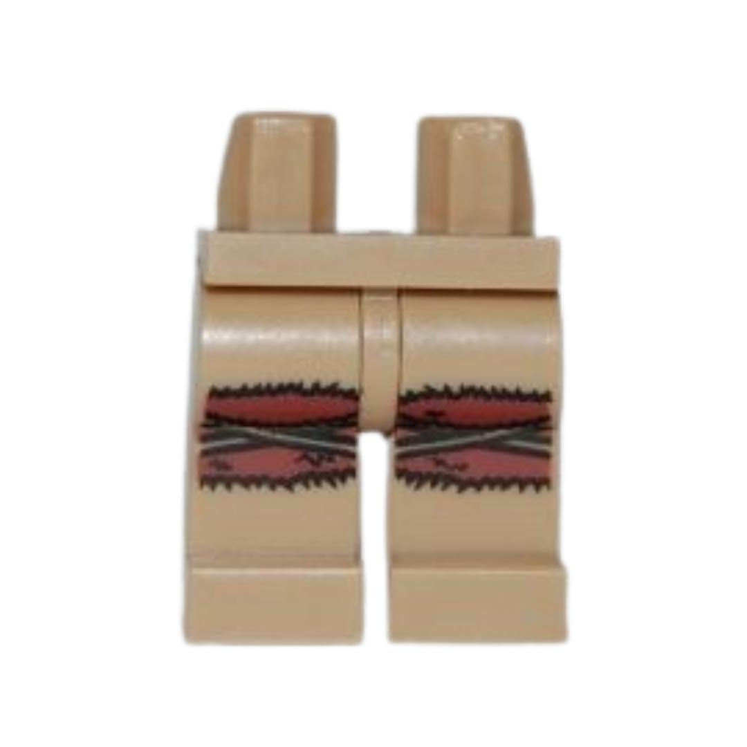 Hips and Legs with Tattered Knees Pattern - 970c00pb0100