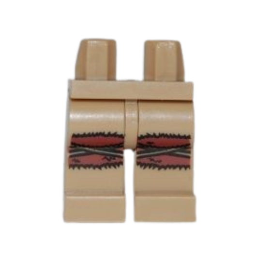 Hips and Legs with Tattered Knees Pattern - 970c00pb0100