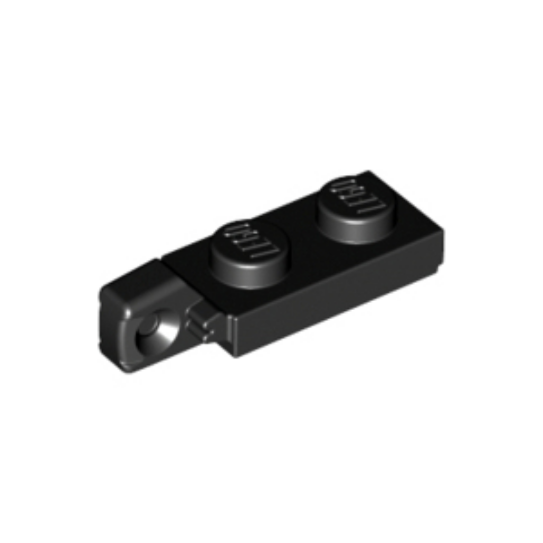 Hinge Plate 1 x 2 Locking with 1 Finger on End (Undetermined Type) - 44301