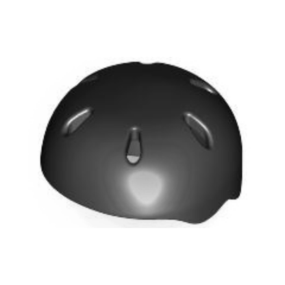 Headgear Helmet Sports with Vent Holes - 46303