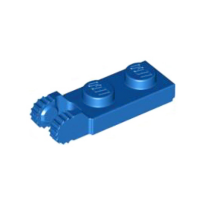 Hinge Plate 1 x 2 Locking with 2 Fingers on End - 44302