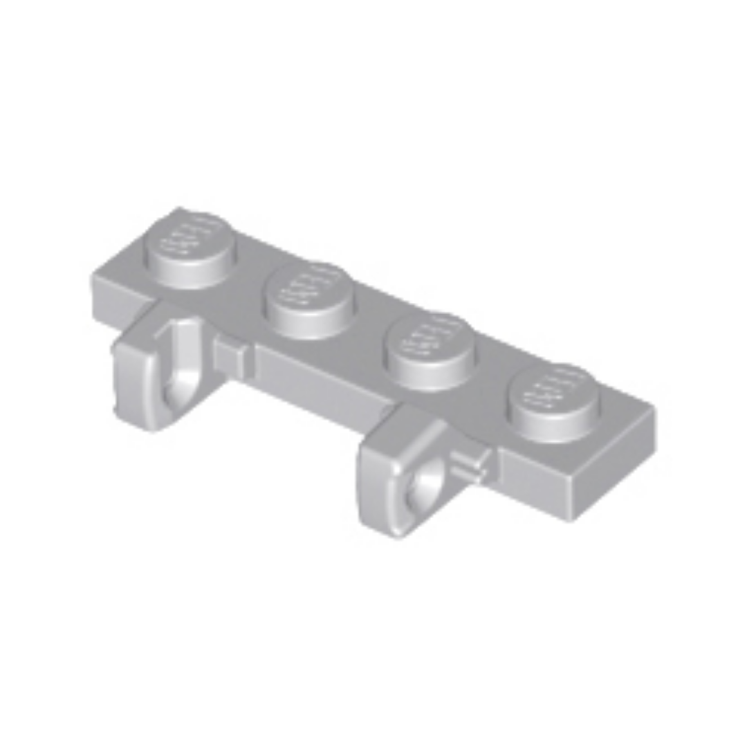 Hinge Plate 1 x 4 Locking Dual 1 Finger on Side - 44568
