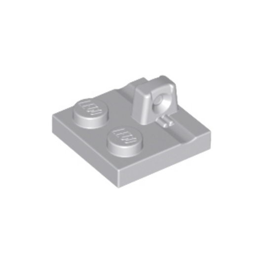 Hinge Plate 2 x 2 Locking with 1 Finger on Top - 92582