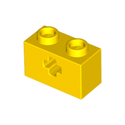 Technic, Brick 1 x 2 with Axle Hole - 32064