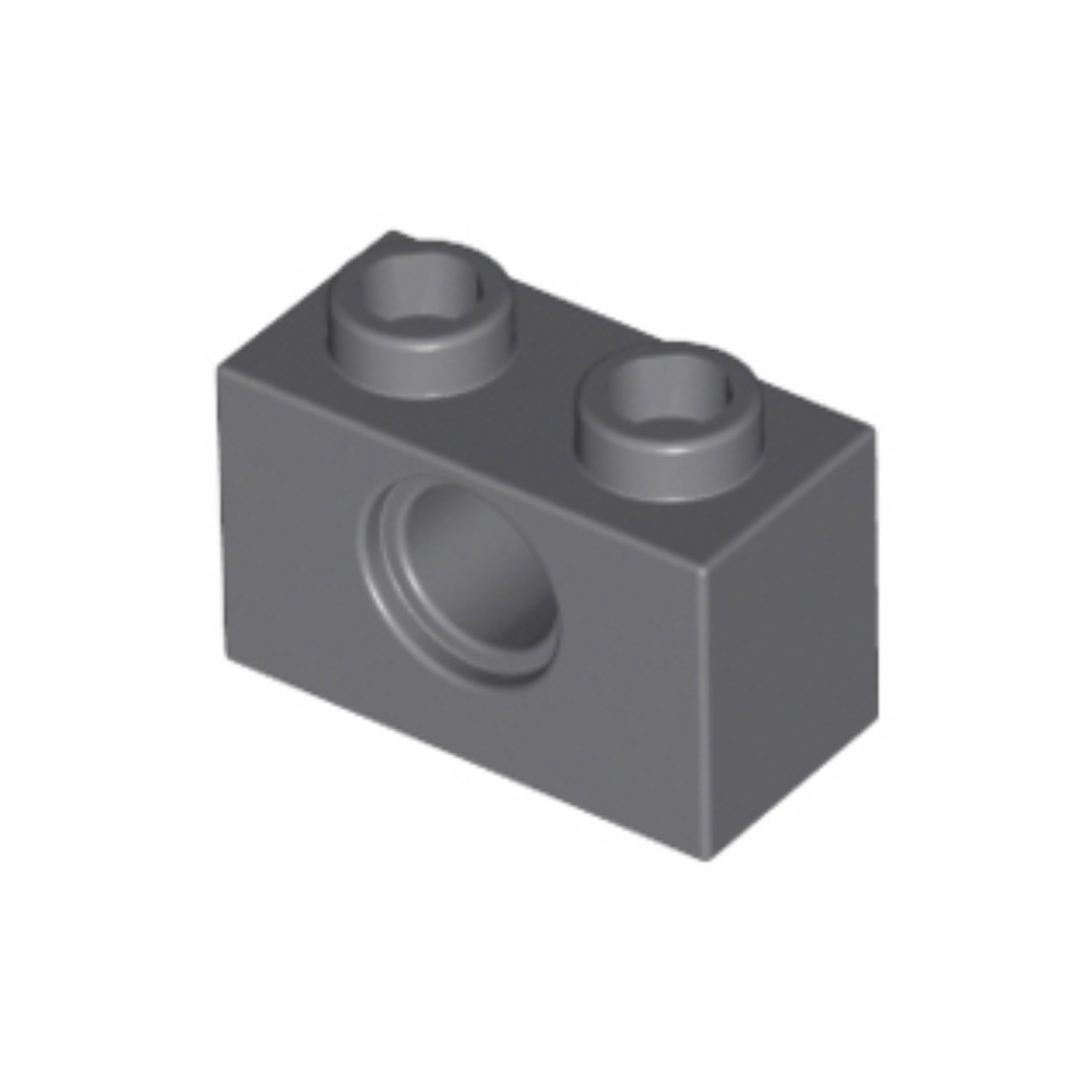 Technic, Brick 1 x 2 with Hole - 3700