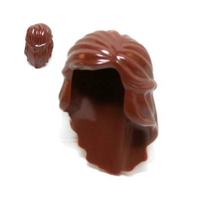 Hair Female Mid-Length with Braid Around Sides - 59363