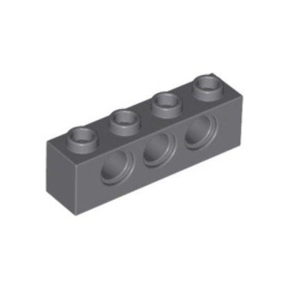 Technic, Brick 1 x 4 with Holes - 3701