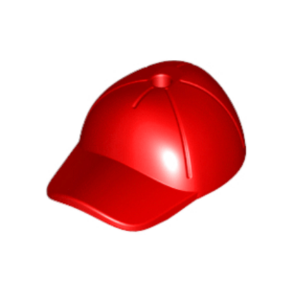 Headgear Cap - Short Curved Bill with Seams and Hole on Top - 11303